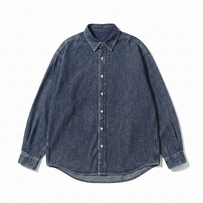 Utility L/S Shirt | Blue Denim