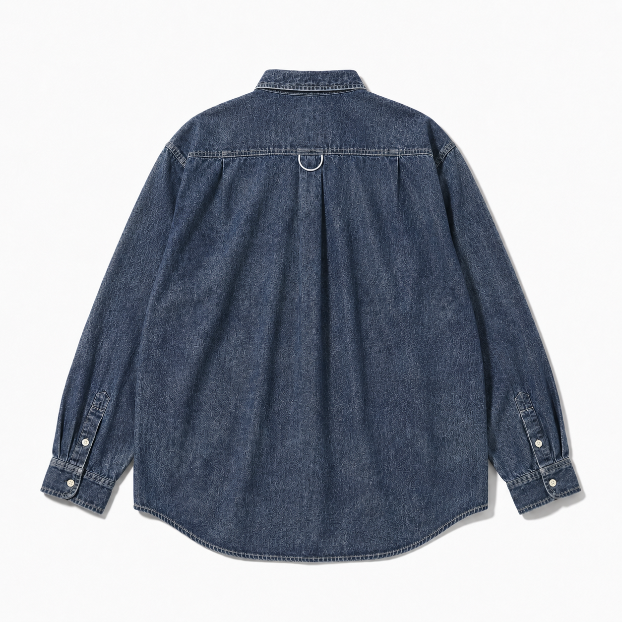 Utility L/S Shirt | Blue Denim
