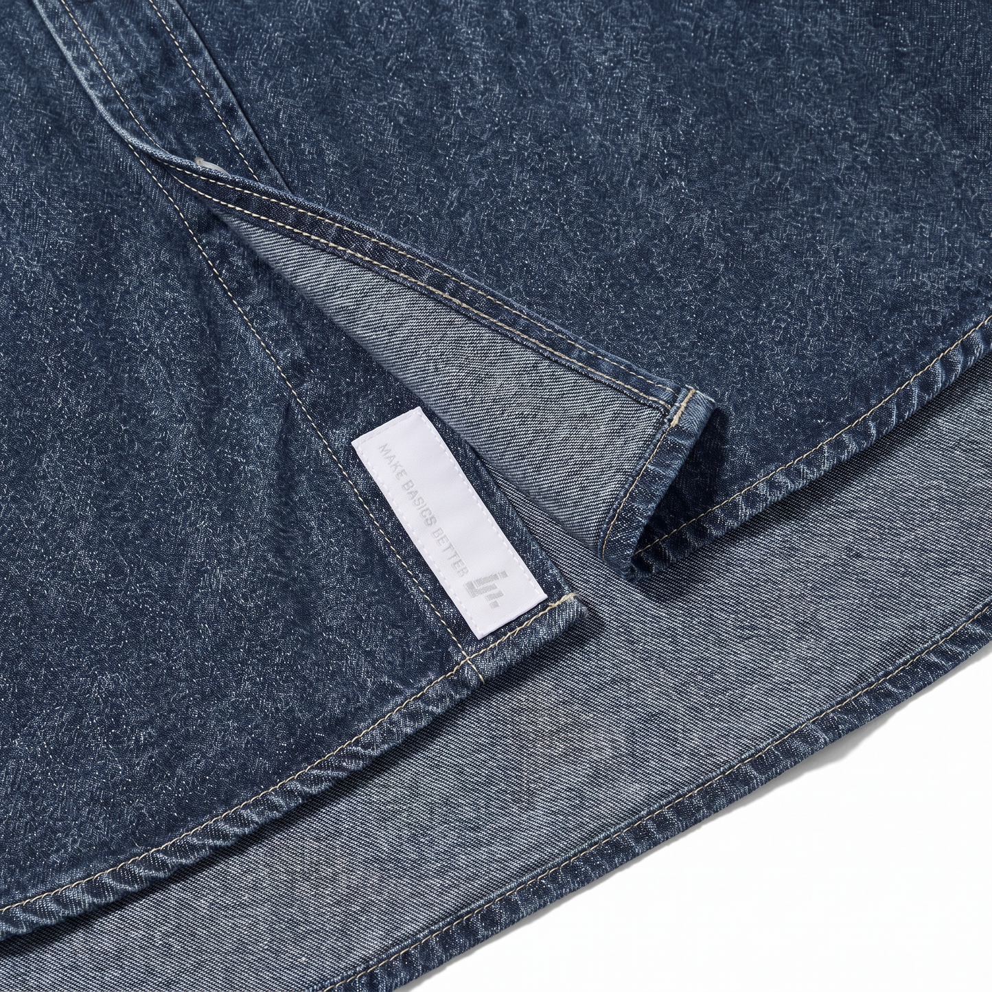 Utility L/S Shirt | Blue Denim