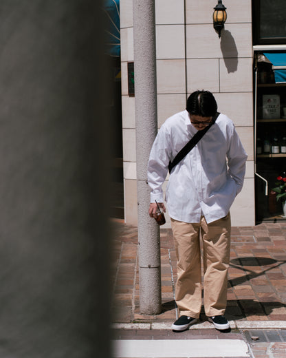 Utility L/S Shirt | White