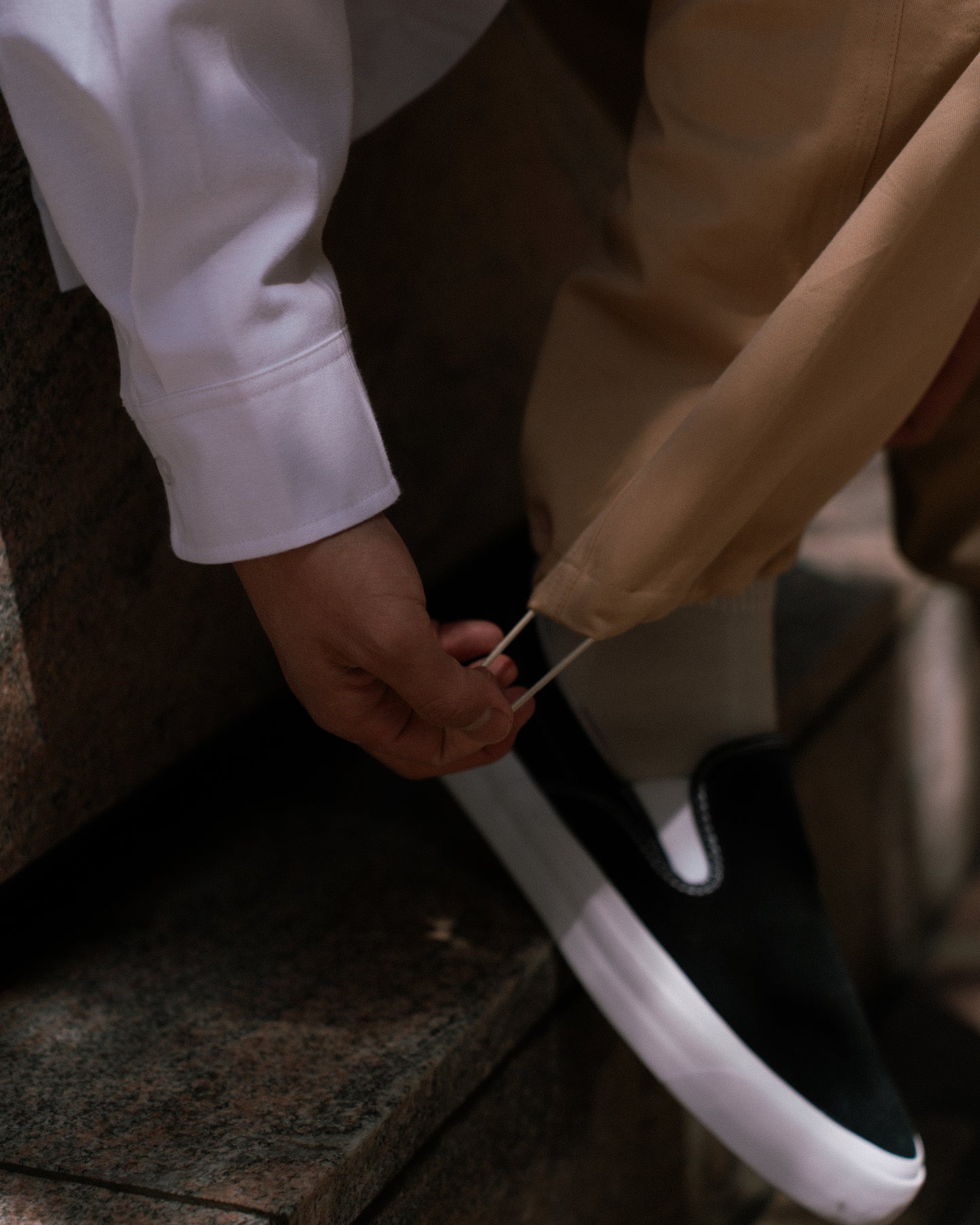 Chino Ease Pants | Light-Beige