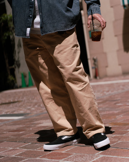 Chino Ease Pants | Light-Beige