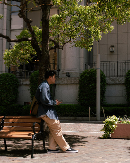Utility L/S Shirt | Blue Denim