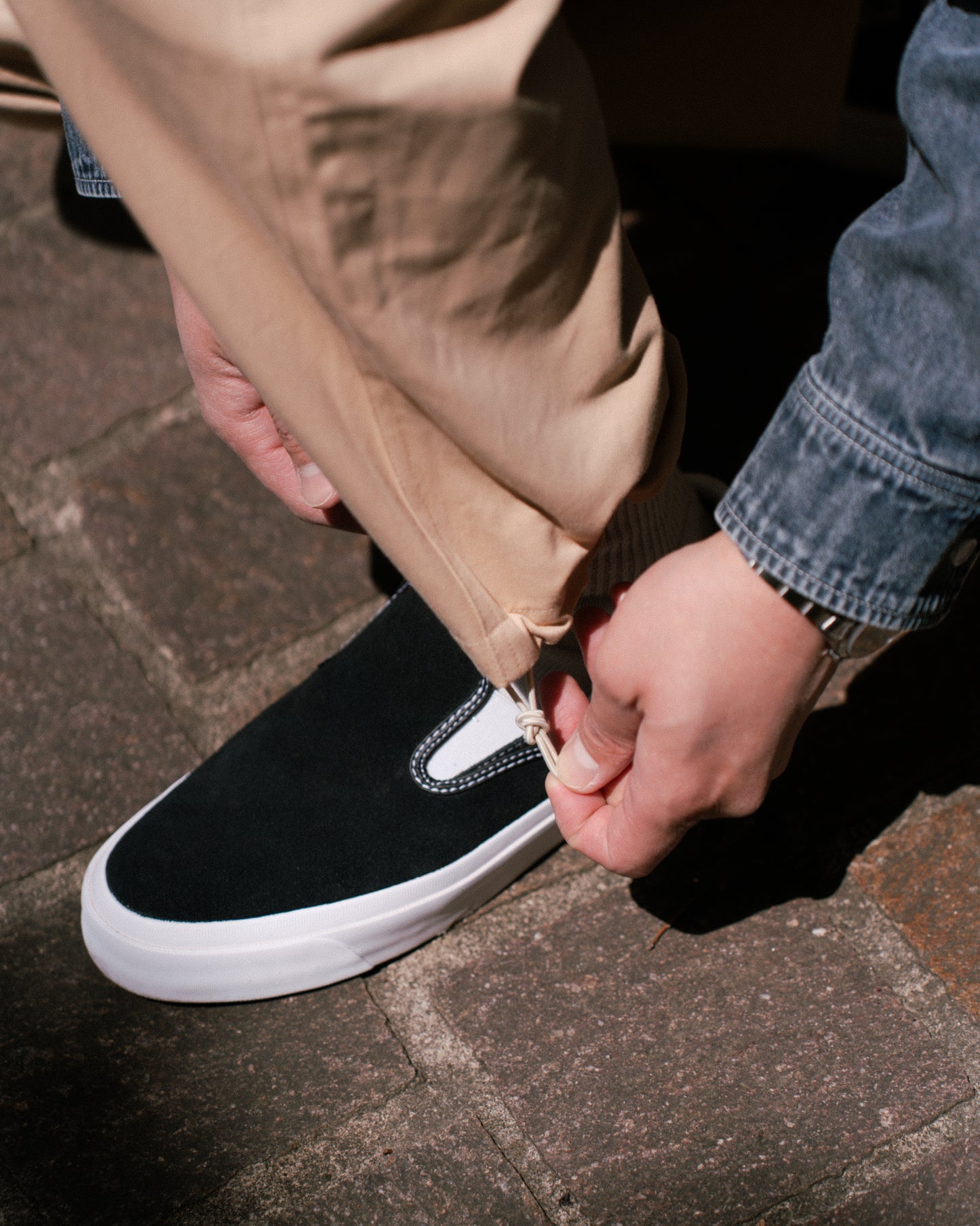Chino Ease Pants | Light-Beige