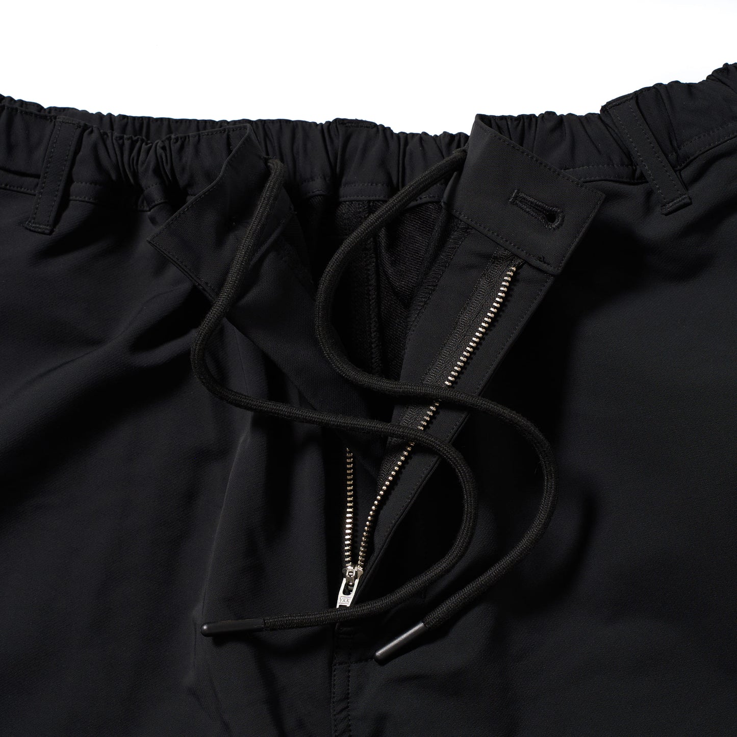 Nylon Stretch Ease Pants | Black