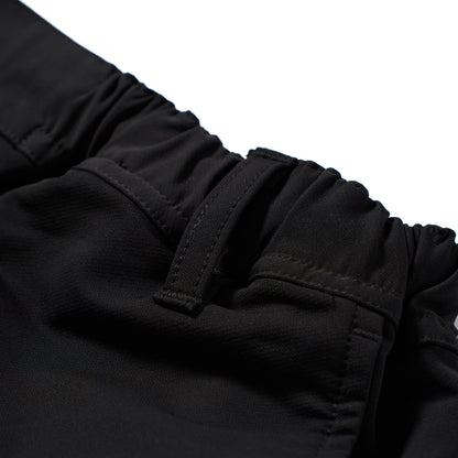 Nylon Stretch Ease Pants | Black