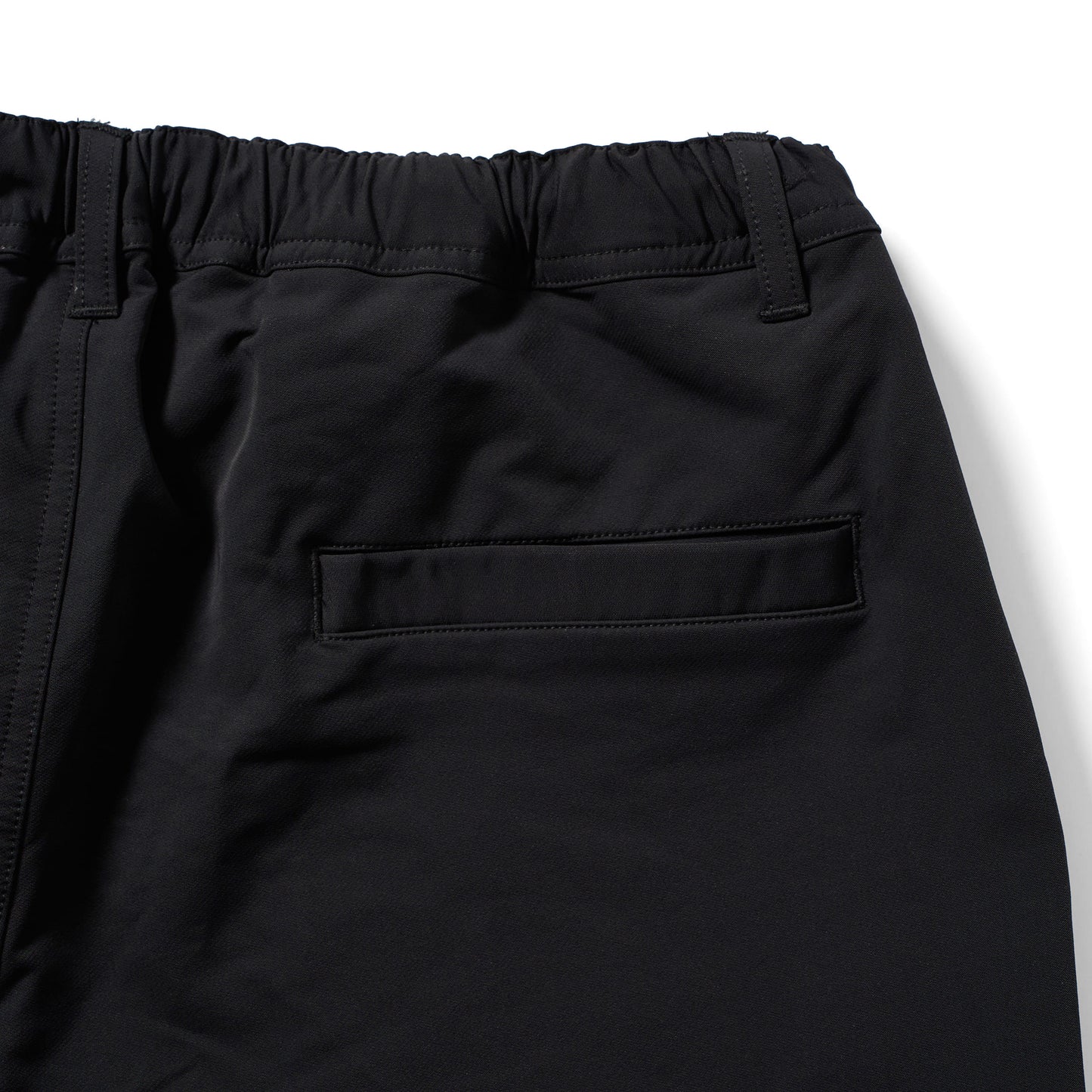 Nylon Stretch Ease Pants | Black