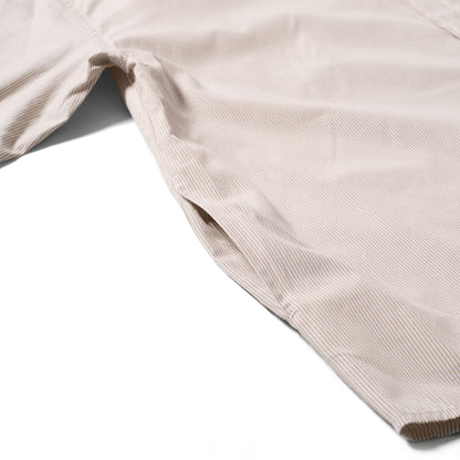 Utility L/S Shirt | Beige Stripe