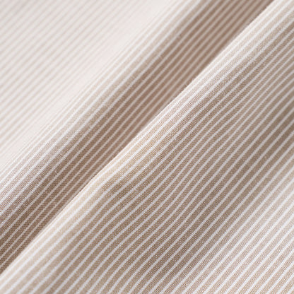 Utility L/S Shirt | Beige Stripe