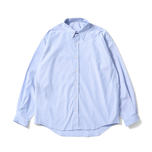 Utility L/S Shirt | light-Blue Stripe